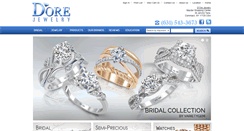 Desktop Screenshot of dorejewelry.com